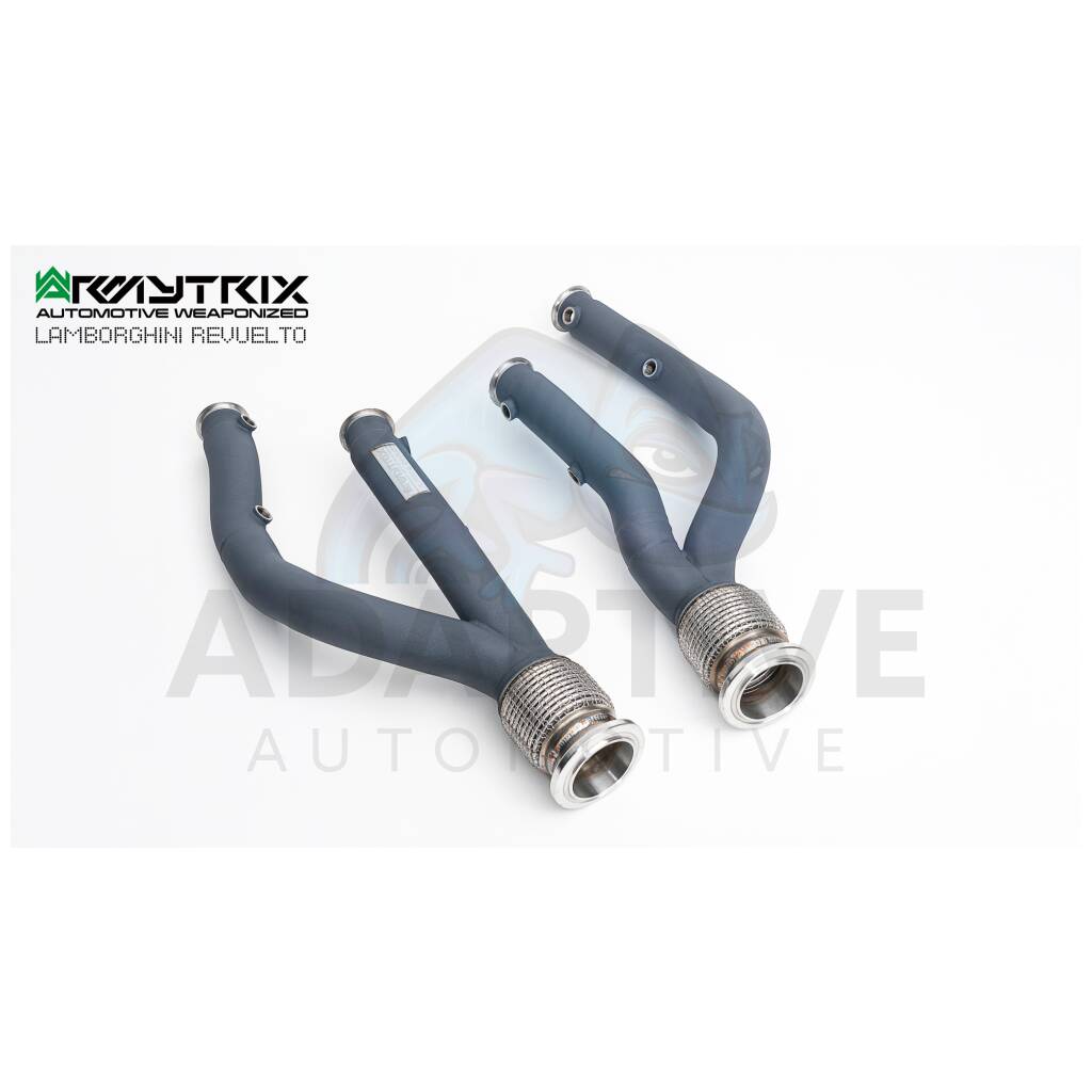 Decatted downpipe Ceramic Coated 