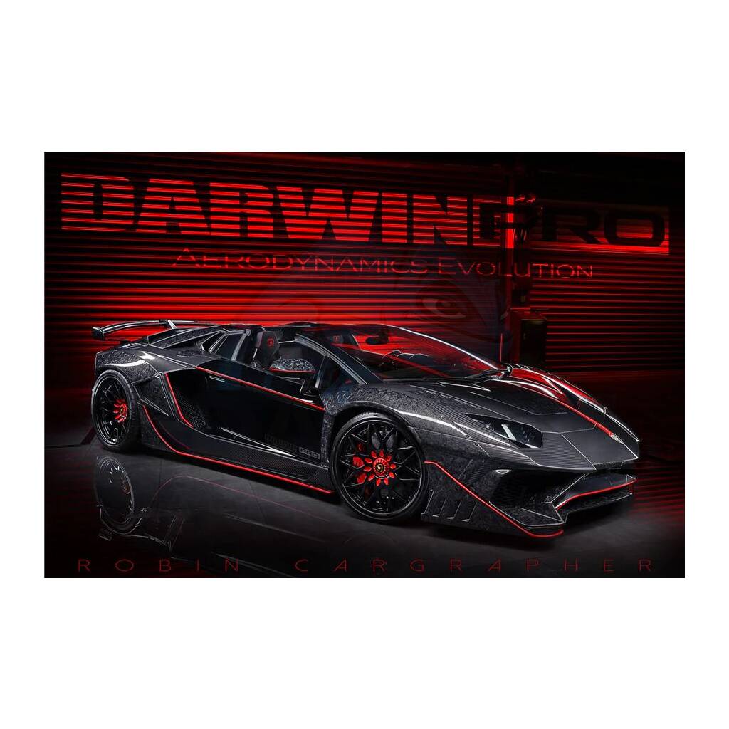 Lamborghini Aventador LP700 Coupe SV-BKSSII Style Wide body Carbon Fiber Aero Full Kit