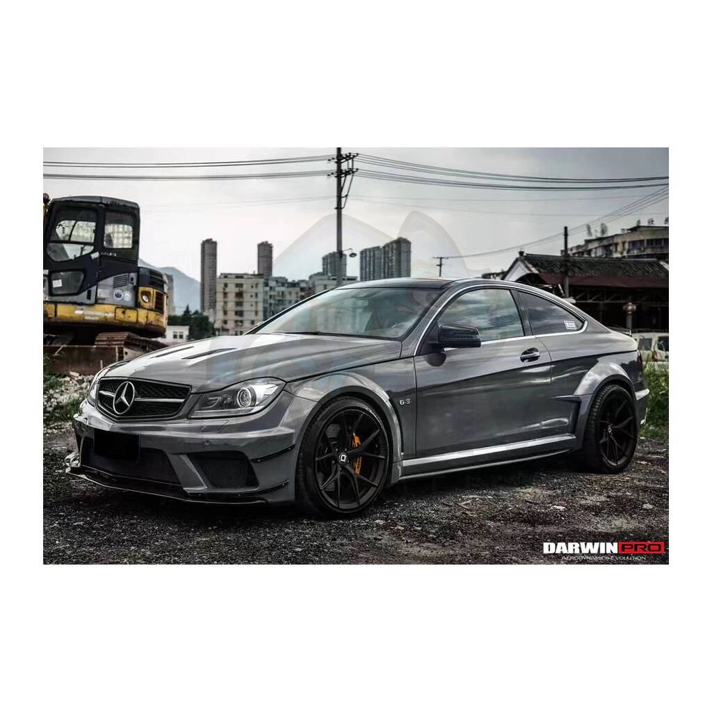 Mercedes Benz W204 C Class Coupe BKSS Style Wide Full Body Kit