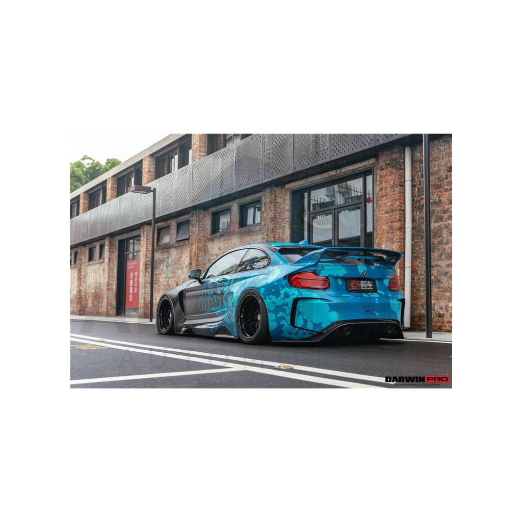 2016-2020 BMW M2 F87 VR Style Partial Carbon Fiber Wide Full Body kit