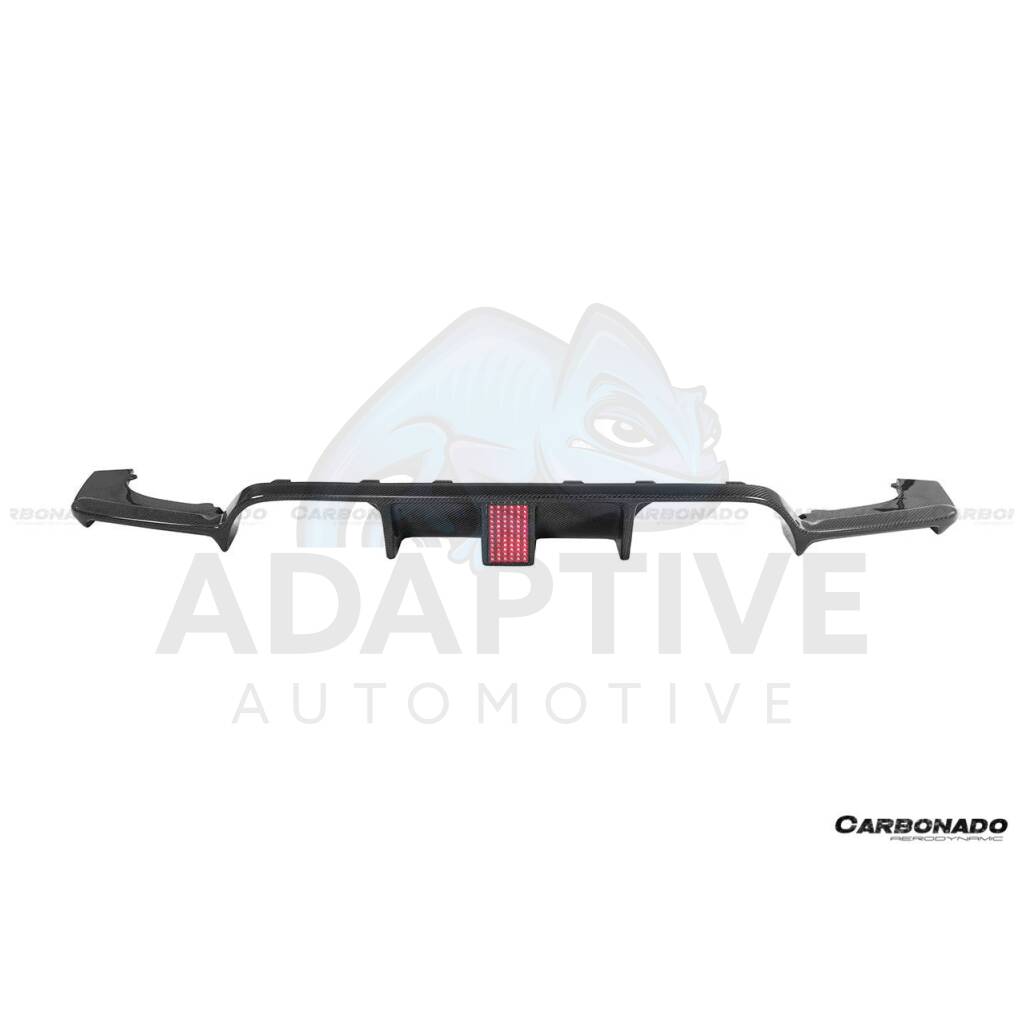 Rear Diffuser w/LED light BMW F80 M3/F82 M4 2014-2020