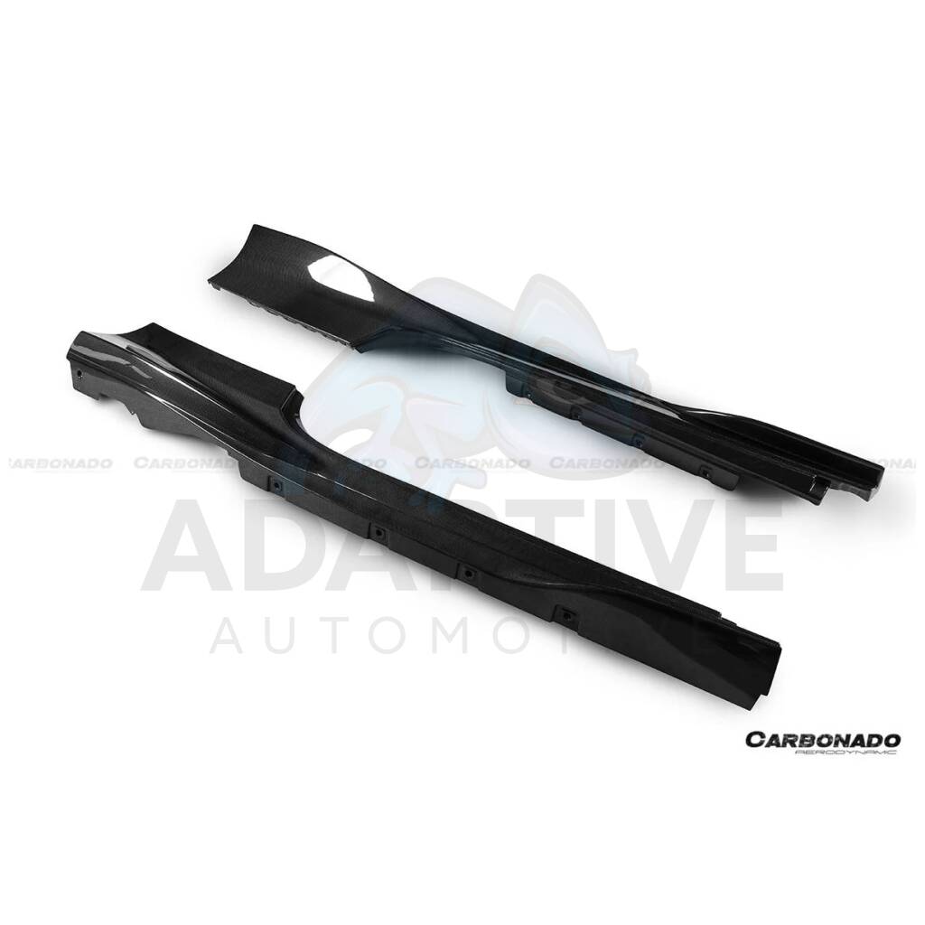 OEM Style Dry Carbon Fiber Side Skirts
