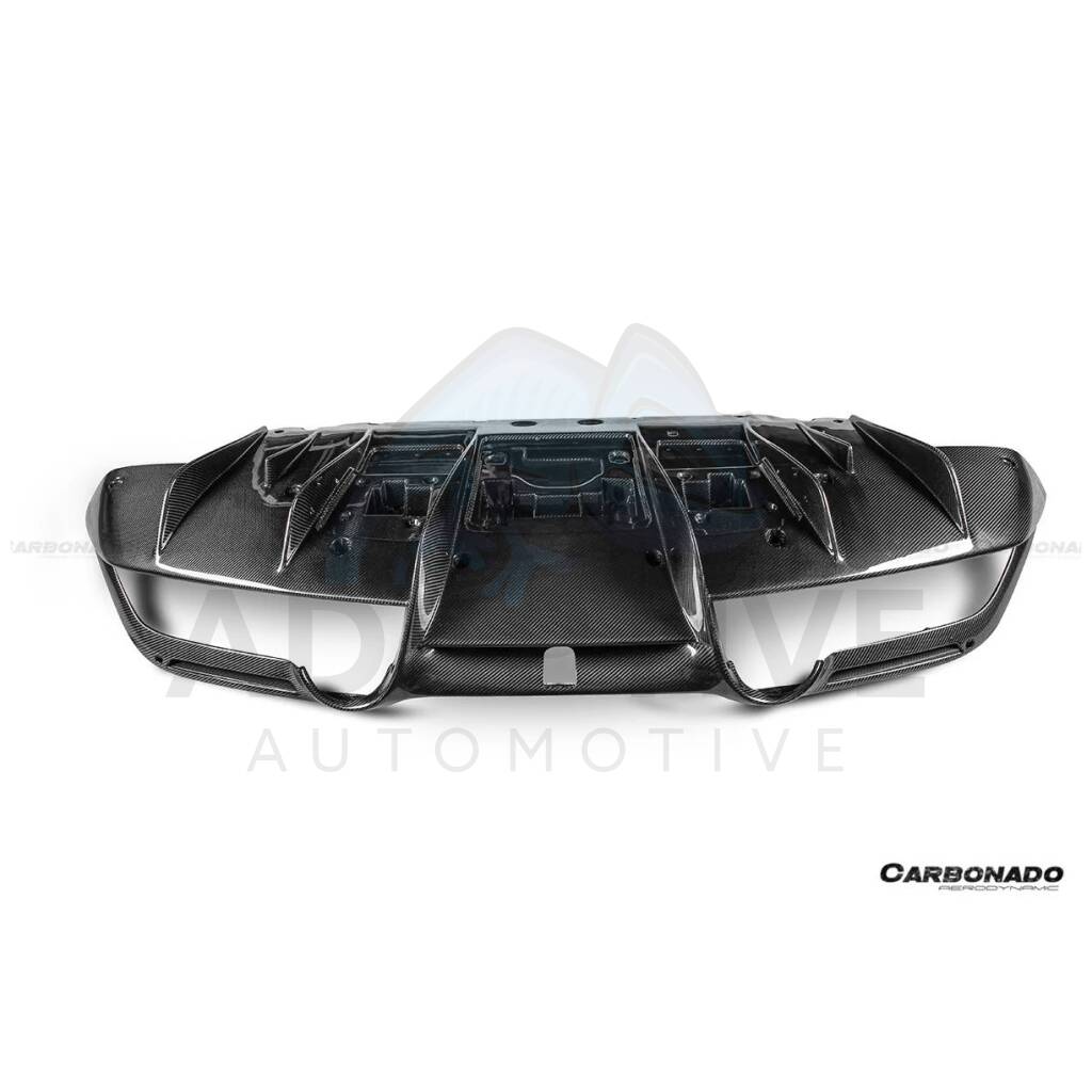 OEM Style Dry Carbon Fiber Rear Diffuser Lip