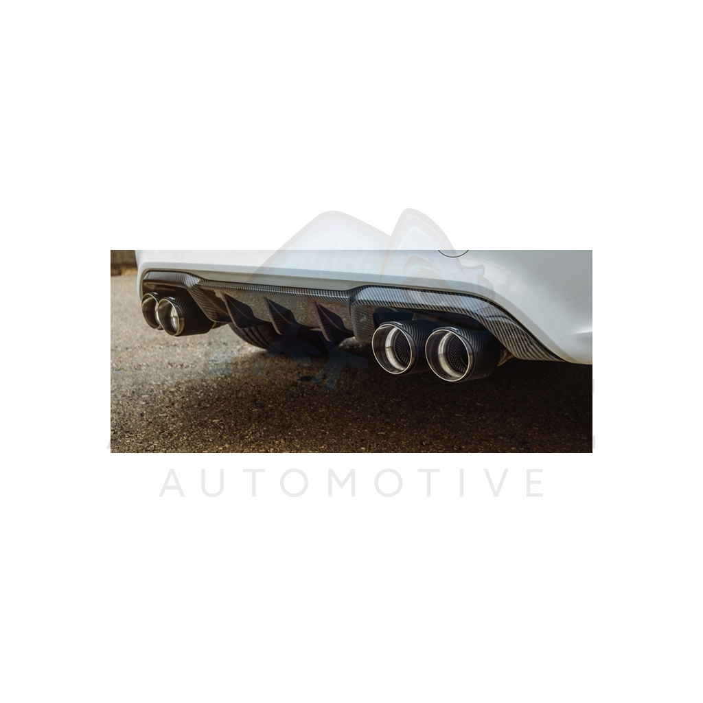 BMW F87 M2 - M performance style carbon rear Diffuser