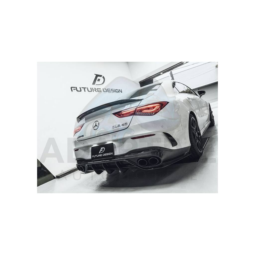 FD style carbon Trunk Spoiler