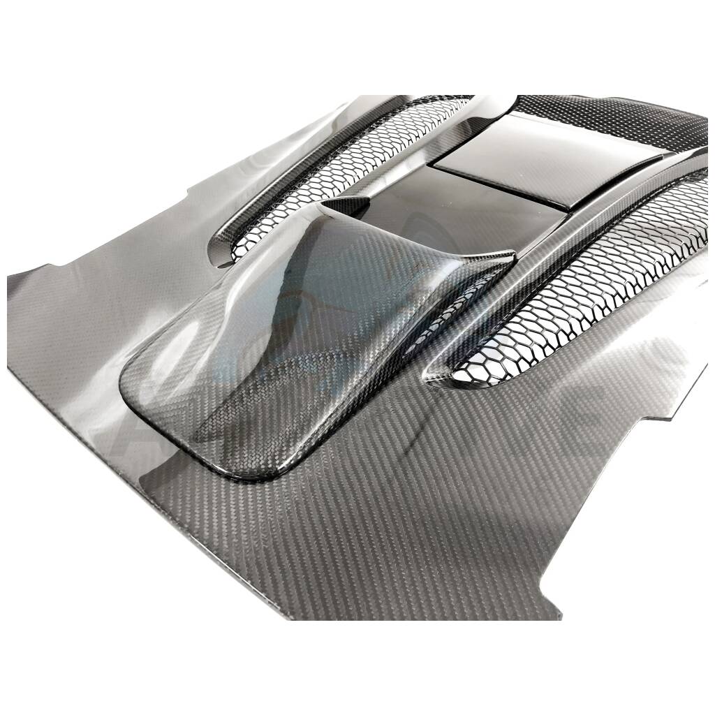 Coupe Rear Engine Cover For Chassis Mount Wing 