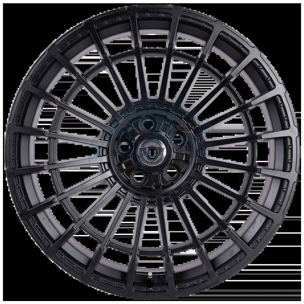 22" WX 3: 4 WHEEL Package (Staggered Setup 2 x Front , 2 x Rear), Satin Black