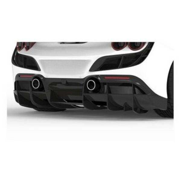 Carbon rear diffuser