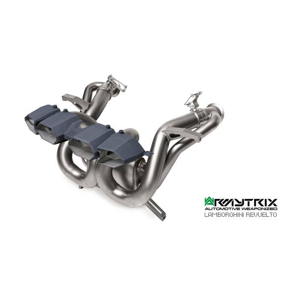 Valvetronic X-Pipe Muffler with 3D Printed Raing Bull Tailpipes (TI)