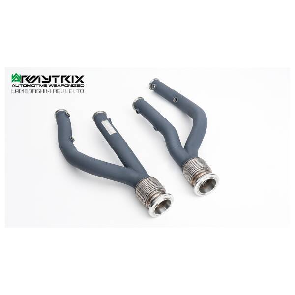 Decatted downpipe Ceramic Coated 
