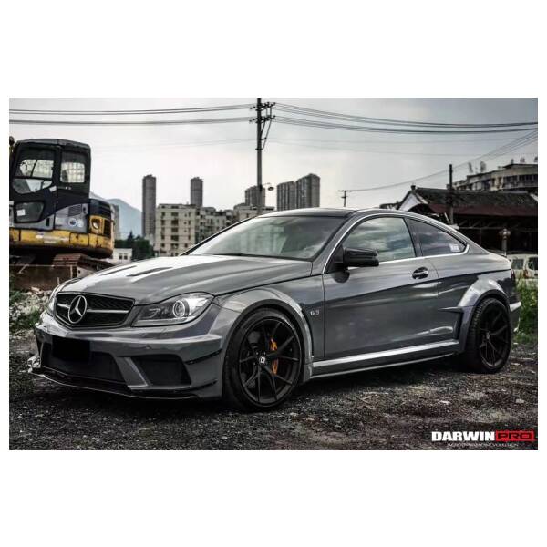 Mercedes Benz W204 C Class Coupe BKSS Style Wide Full Body Kit