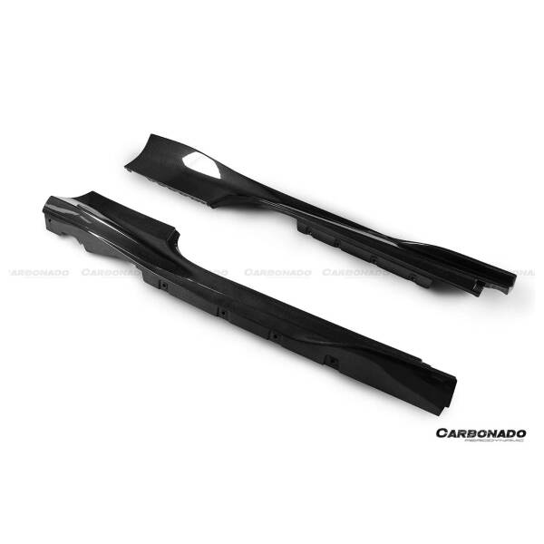OEM Style Dry Carbon Fiber Side Skirts