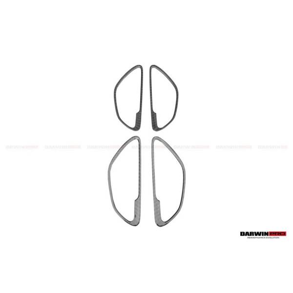 Carbon Fiber Interior Door Handle Cover Trim