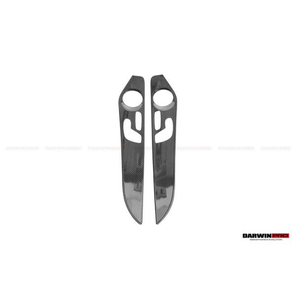 Carbon Fiber Interior Door Panel Trim Cover Strip 1