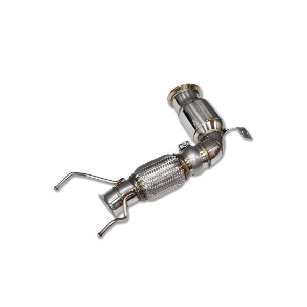 Decatted downpipe