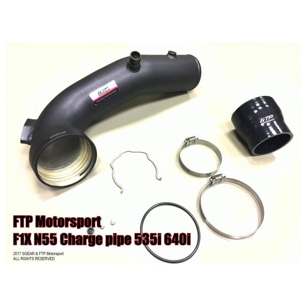 F1X N55 charge pipe 535i 640i