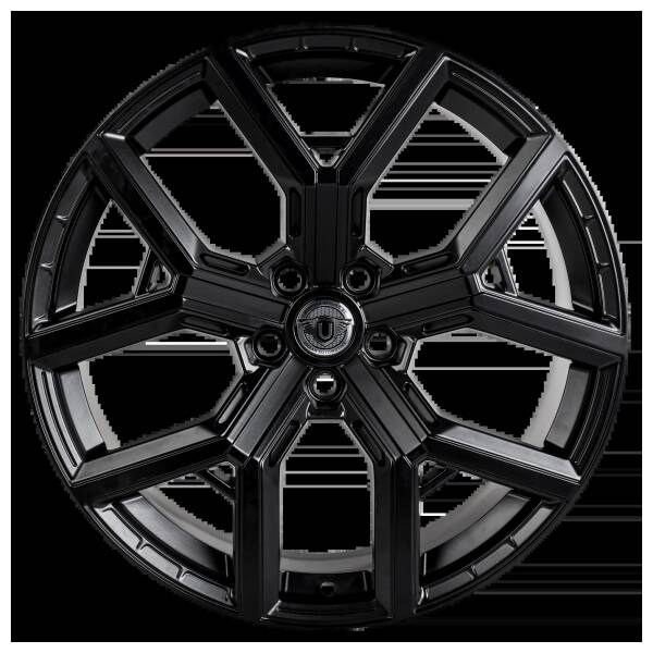 22" WX 2: 5 WHEEL Package (Staggered Setup 2 x Front , 3 x Rear), Satin Black