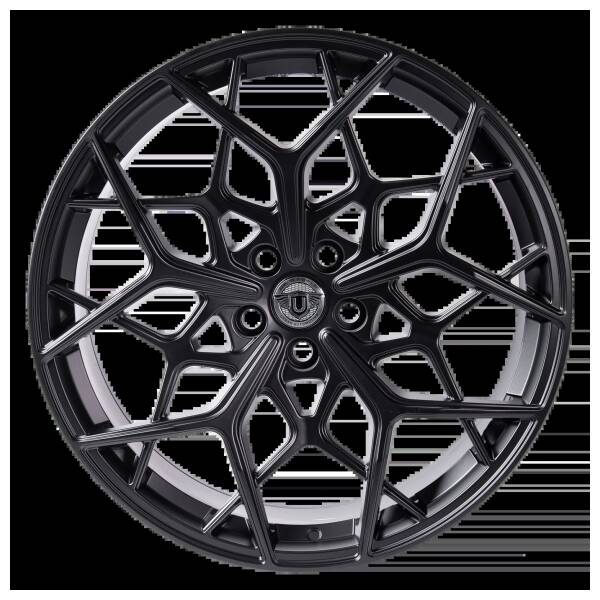 22" UC-5: 4 WHEEL Package (Staggered Setup 2 x Front , 2 x Rear), Satin Black