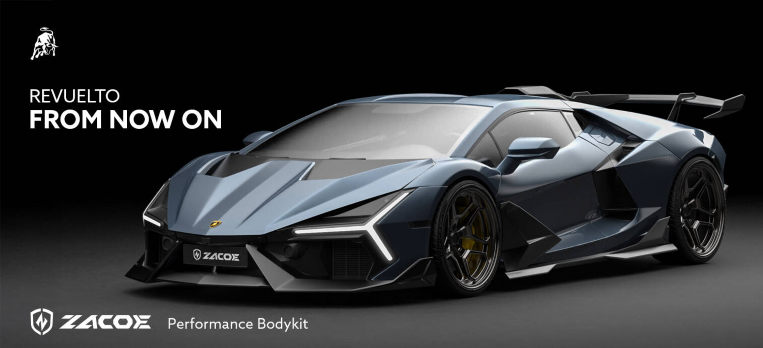 EXCLUSIVE: THE ZACOE PERFORMANCE BODYKIT FOR THE LAMBORGHINI REVUELTO - NOW AVAILABLE!